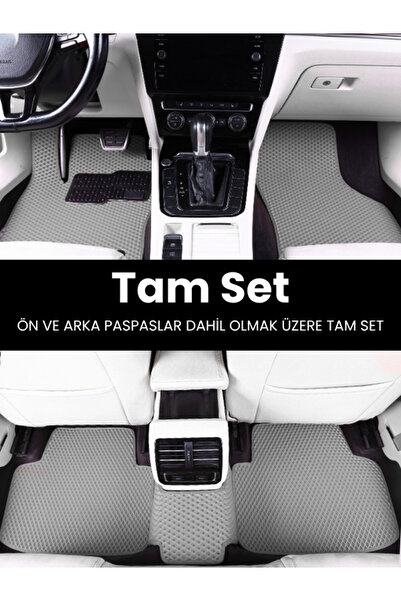 FARKSHP FİAT-EGEA CROSS-(2020-2025) İÇİN EVA İÇ PASPAS TAKIMI (METAL TOPUKLUK DAHİL)