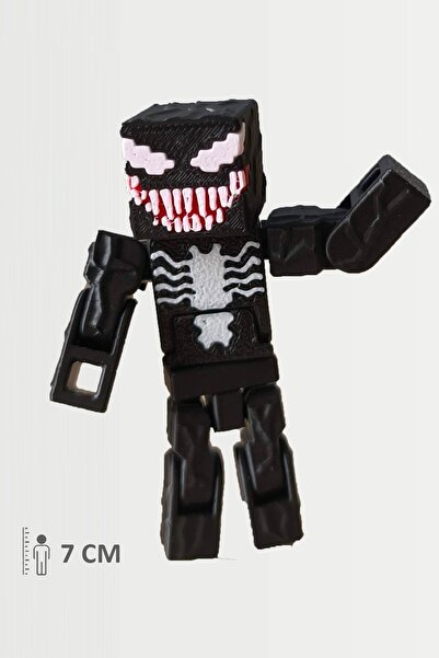 FigürDizayn Minecraft Venom Hareketli Eklemli Figür