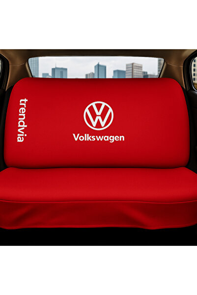 trivexa Volkswagen Front and Rear Seat Cover | Auto Service Combed Cotton Case