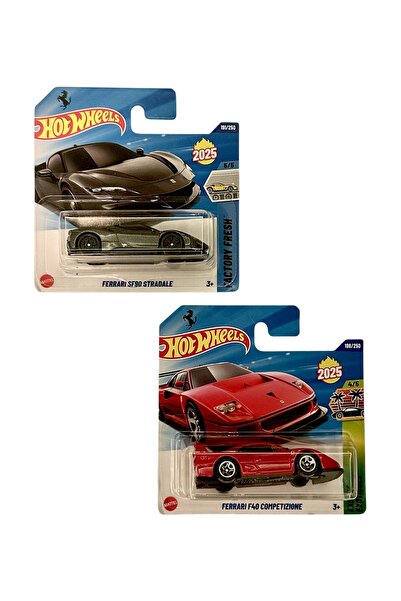 HOT WHEELS Ferrari SF90 STRADALE - Ferrari F40 COMPETIZIONE