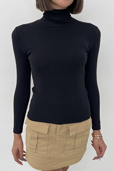 New Now Tokyo Full Collar Long Sleeve Camisole Sweater
