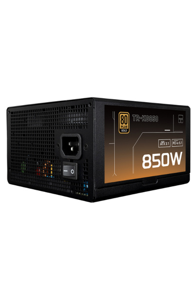 ThermalRight وحدة إمداد الطاقة TR-KG850 850 Gold 80+ المعيارية، ATX 3.1 - أسود