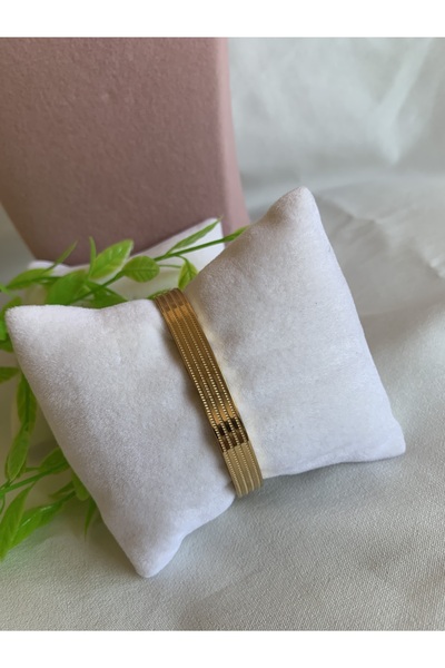 Ebruli أصفاد فولاذية عتيقة مطرزة بالذهب