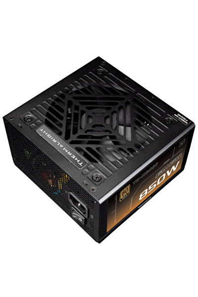 ThermalRight وحدة إمداد الطاقة TR-KG850 850 Gold 80+ المعيارية، ATX 3.1 - أسود