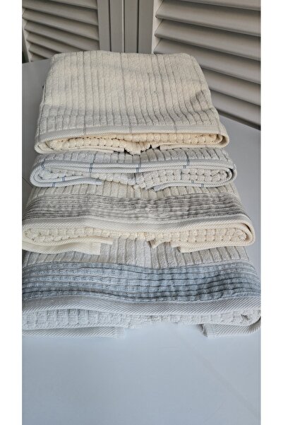 Özdilek Modern Colorful Towel with 4-Piece Box