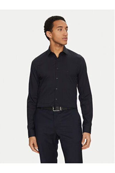 Calvin Klein Ανδρικό Πουκάμισο K10K114356 Μπλε