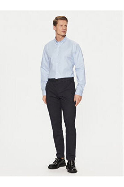 Calvin Klein Ανδρικό Πουκάμισο K10K113614 Μπλε