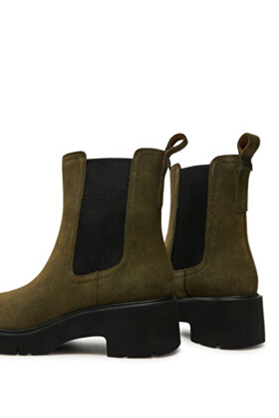 CAMPER γυναικείες μπότες Chelsea K400575-014 πράσινες