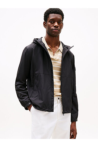 Tommy Hilfiger Men's Branded Hooded Jacket