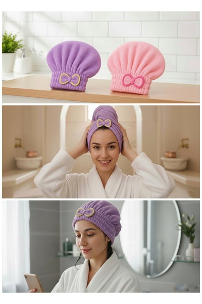 Emal Home 2 Li Saç Kurutma Bonesi