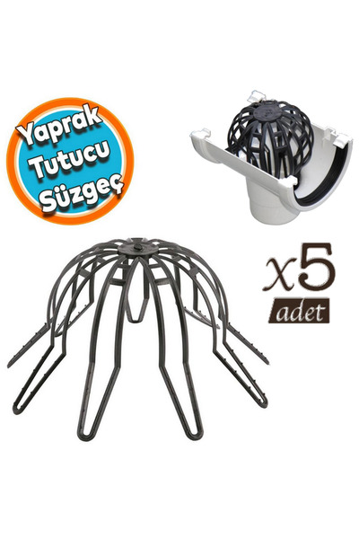 HerŞey Marketing Yaprak Tutucu Ahtapot Oluk Gideri Pislik Tutucu Ahtapot Yapr...