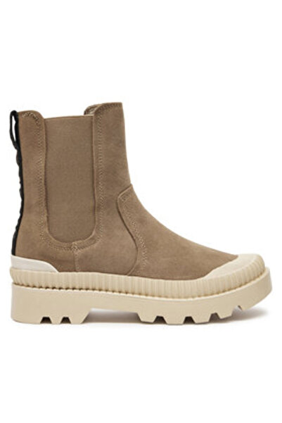 Pepe Jeans γυναικείες μπότες Chelsea PLS50539 καφέ