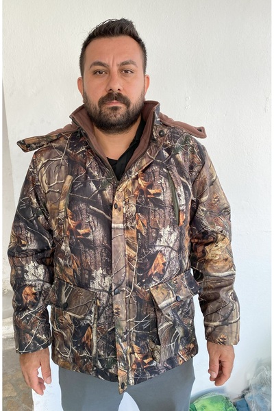 kampdünyası ORMAN DESEN SOĞUK İKLİM ERKEK MONT