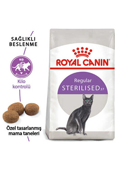 Royal Canin Sterilised 37 Kısırlaştırılmış Kediler için Yetişkin Kuru Kedi Maması 4 Kg