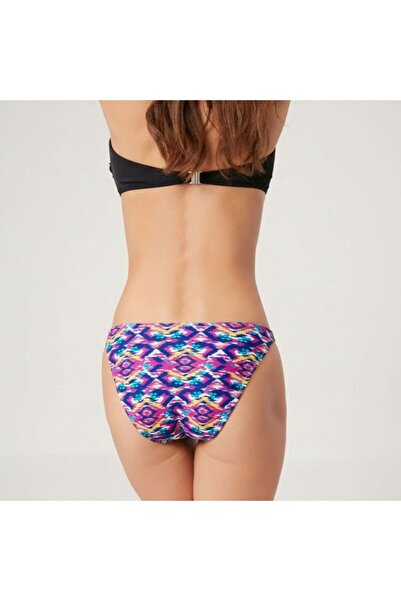 Kom Ringo Patterned Thin Edge Bikini Bottom – Colorful Women's Bikini Bottom