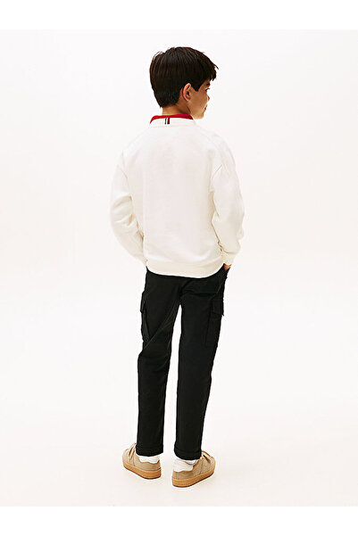 Tommy Hilfiger Boy's Varsity Raised Print Sweatshirt