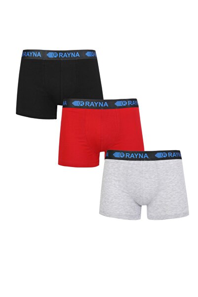 Cyz Home Men's 3-Pack Cotton Fabric Boxers