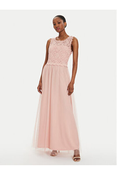 VILA Γυναικείο βραδινό φόρεμα 14052673 Ροζ