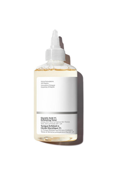 Genrics تونر مقشر بحمض الجليكوليك 7% - مُفتِّح ومُنعِّم، 240 مل (8.1 أونصة سائلة)