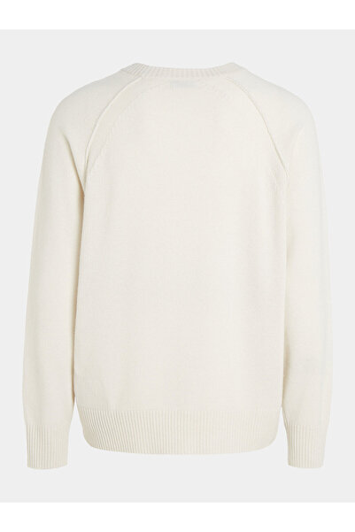 Calvin Klein Ανδρικό Πουλόβερ K10K111954 Εκρού