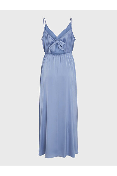 VILA Γυναικείο Φόρεμα Casual 14084505 Μπλε