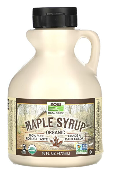 , Akçaağaç Organic Maple Syrup, Grade A, Dark Color (473 ml)