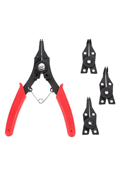 Lisinya Sunup Sn-22133 Multi-Tip Circlip Pliers ()