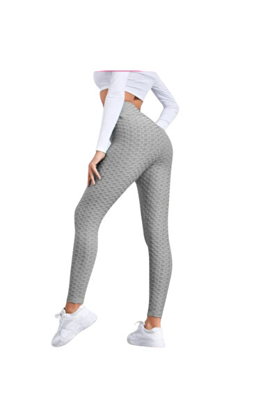 Fstyle Wide Waist Leggings Multicolor Butt Lifting Design Gym Tights