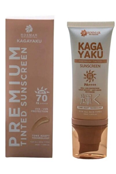 ROSMAR Kagayaku Premium Tinted Sunscreen SPF70 PA++++ 50ml