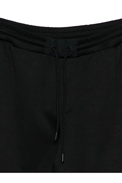 PAUL&SHARK Men's Regular Fit Cotton Black Trousers with Elastic Waist and Cuffs 15311831-011