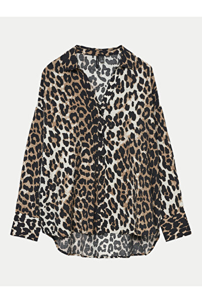 Vero Moda Γυναικείο Πουκάμισο 10315150 Καφέ