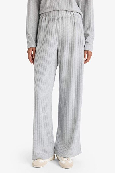 DeFacto Wide Leg Corduroy Camisole Elastic Waist Trousers F1012Ax25Au