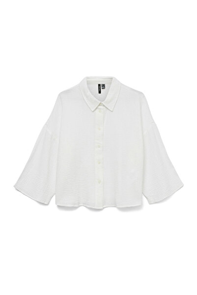 Vero Moda Γυναικείο Πουκάμισο 10279685 Λευκό