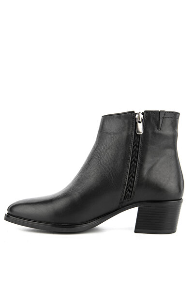 Hush Puppies Deri Siyah Kadın Topuklu Bot 725011-001