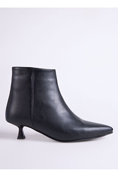 Fabrika Siyah Kadın Topuklu Bot KITTEN-CHARLEY