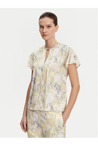 Calvin Klein Γυναικεία Μπλούζα K20K208191 Πολύχρωμη