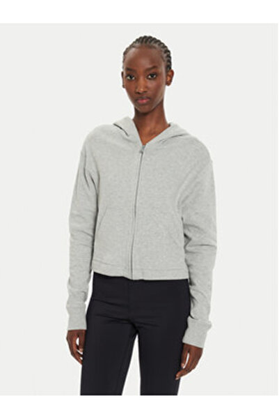 Calvin Klein Γυναικείο Φούτερ Εσώρουχων 000QS7270E Γκρι