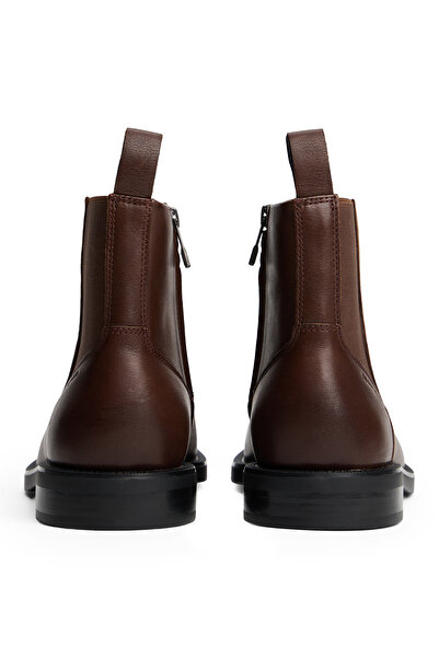 Tommy Hilfiger Kahve Erkek Bot HILFIGER VOGUE LTH WARM CHELSEA