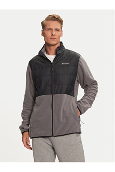 Columbia Ανδρικό Τεχνικό Φούτερ 2101761 Γκρι