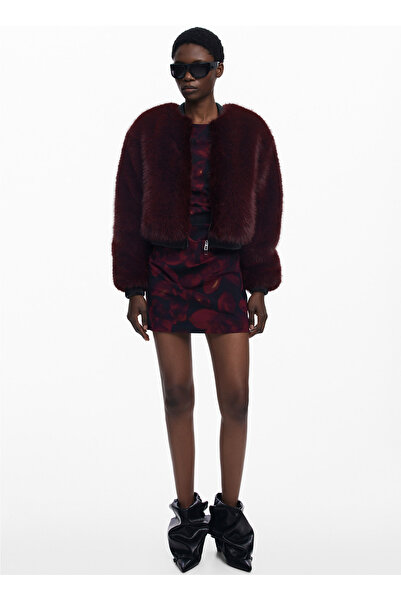 Desigual Standart Bordo Kadın Ceket 25WWEW67