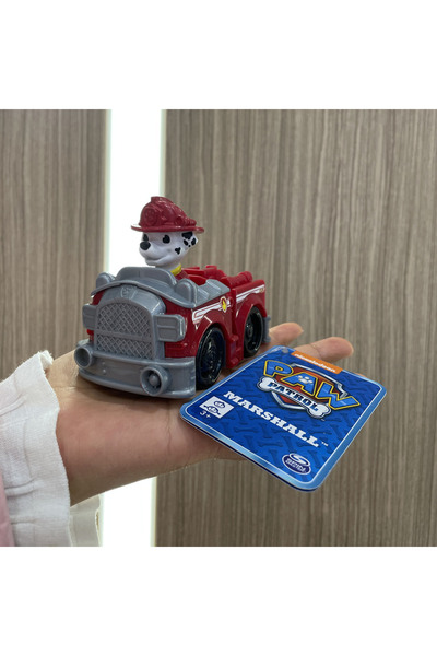 Choice5 16605-1-Marshall Genuine Paw Patrol 8-9CM Ryder Chase Skye Zuma Rocky Patrollers Anime Doll Action F