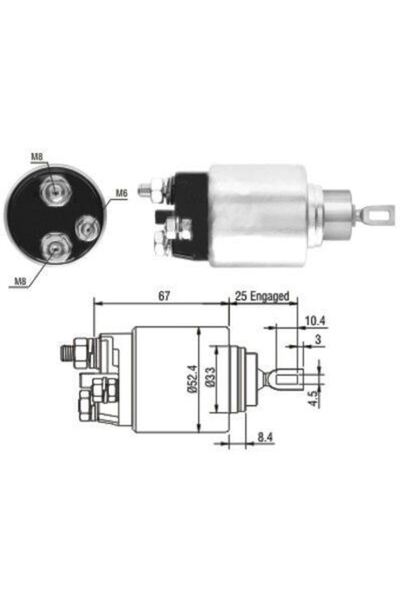 Bosch Fiat Mars Automatic Transmission Type 12V Fiat 64101 Transit V347 06> 7...