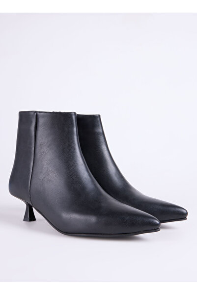 Fabrika Siyah Kadın Topuklu Bot KITTEN-CHARLEY