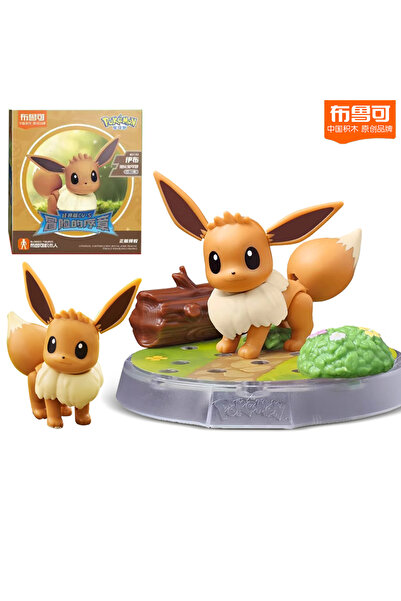 Choice1 Eevee BLOKEES Original POKEMON Building Blocks Pikachu Charmander Psyduck Sprigatito Eevee Lucario P