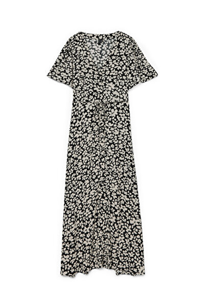 Vero Moda Γυναικείο Καλοκαιρινό Φόρεμα 10330301 Μαύρο