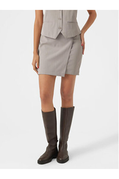 Vero Moda Γυναικεία Μίνι Φούστα 10301457 Γκρι
