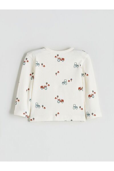 LC Waikiki LCW baby Crew Neck Printed Baby Boy T-Shirt