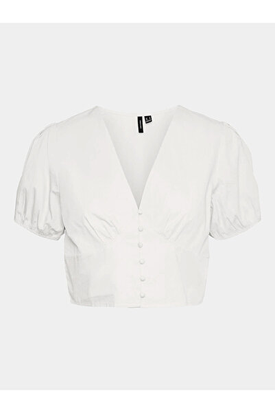 Vero Moda Γυναικεία Μπλούζα 10303653 Λευκό