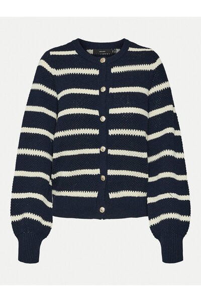 Vero Moda Γυναικεία Ζακέτα 10319138 Μπλε Σκούρο Μπλε