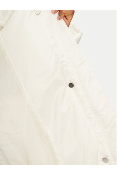 Calvin Klein Γυναικείο Χειμερινό Μπουφάν K20K207720 Εκρού